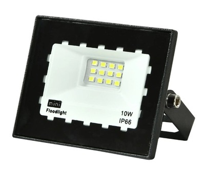 HALOGENAS LED SMD 10W 6500K NASWIETLACZ IŠORINIS IP66 