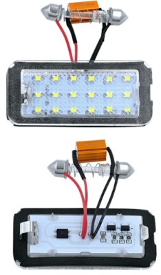 Освещение подсветка номерного знака регистрационный led fiat 500 500c фото №1