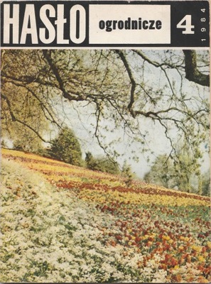 Hasło ogrodnicze 4/1984