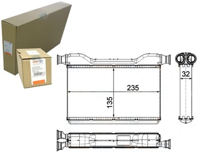 BEHR-HELLA CALENTADOR BMW 5 (F10,F18) 10- BEHR HE  