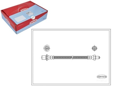 CABLE DE FRENADO FLEXIBLES TOYOTA CORTECO  