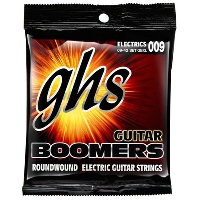 GHS Boomers struny do gitary elektrycznej 9-42