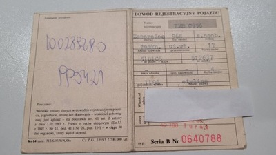 DOWÓD KOLEKCJONERSKI ZAPOROŻEC 968 1976