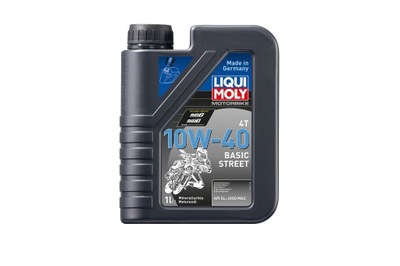 МАСЛО LIQUI MOLY MOTORBIKE 4T 10W-40 BASIC STREET 1L