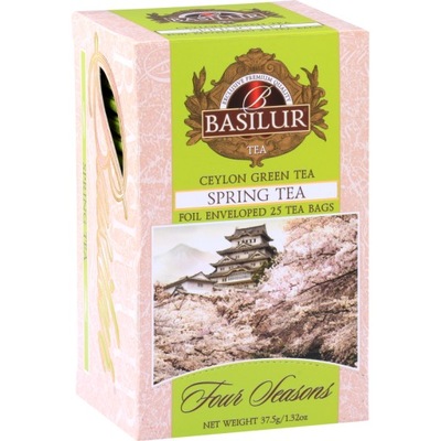 Herbata zielona Basilur Spring Tea 25x1,5g