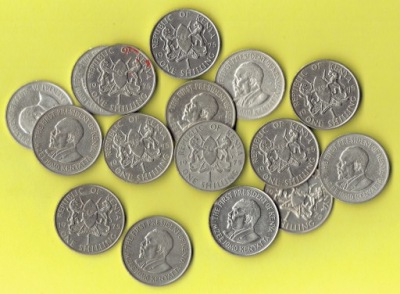 KENIA 1 Shilling 1975 r.