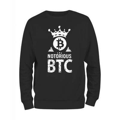 NOTORIOUS BTC bitcoin bluza męska