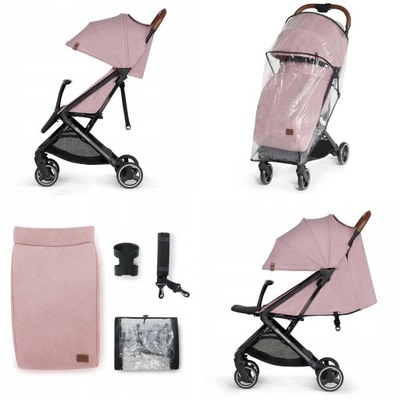 KINDERKRAFT NUBI WÓZEK SPACEROWY SPACERÓWKA pink