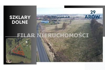 Działka, Szklary Dolne, 2891 m²