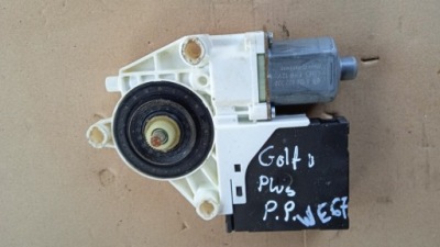 Vw golf v plus моторчик стекло перед правый фото №1