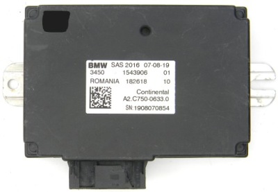 Sas 1543906 bmw модуль блок керування sas 1543906 фото №1