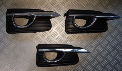 Infiniti q50 решётка бампера правая перед передняя заглушка хром правый фото №1