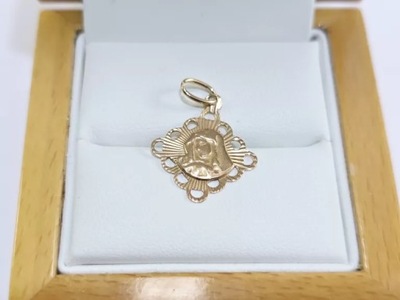 ZŁOTA ZAWIESZKA MATKA BOSKA 585 0,96G