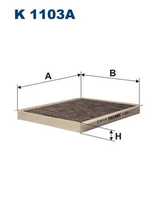 FILTER CABIN FILTRON K1103A  