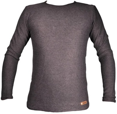 RIVERO sweter REGULAR grey TITO _ XL