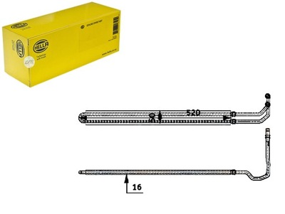 РАДИАТОР МАСЛА HELLA 7787447 1721 056017N 056025N