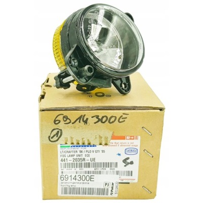 Противотуманная фара левый do vw polo iv hb 2005-2009 = 7h0941700c фото №1