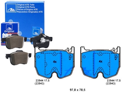 Тормозные колодки тормозные mercedes cls c219 e t-model s2 фото №1