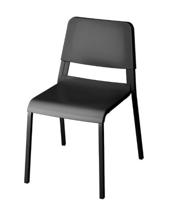 IKEA TEODORES Krzesło, czarne