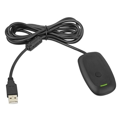 Dla konsoli Xbox 360 bezprzewodowy pad do gier Adapter PC USB wsparc~0006