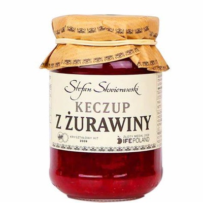 Keczup z żurawiny Stefan Skwierawski 200 g