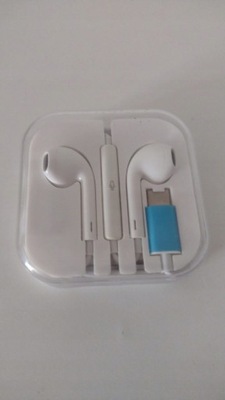 Słuchawki douszne na USB-C