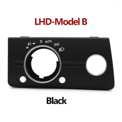 LHD Car Dashboard Headlight Switch Cover Pane 