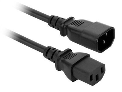 Kabel zasilający IEC M/F 230V do PC monitora TV 3m