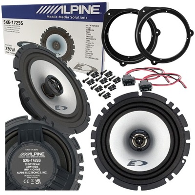 ALPINE ALTAVOCES DISTANCIAS PARA AUDI A3 8P A4 B6 B7 R8 SAAB 9.3 SEAT EXEO PARTE DELANTERA  