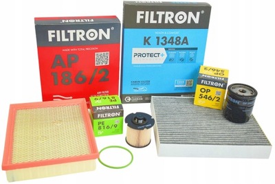 FILTRON JUEGO DE FILTROS FORD MONDEO V MK5 2.0 TDCI FORD GALAXY 3 2.0 TDCI  