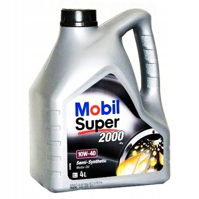 MOBIL SÚPER 2000 X1 10W40 4L SL/CF, A3/B  