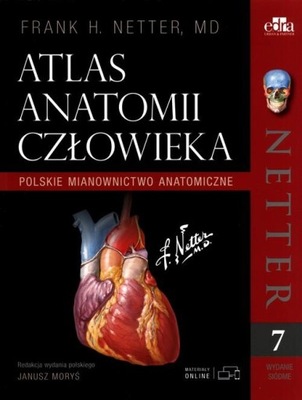 Atlas anatomii człowieka Netter POLSKIE MIANOWNICTWO