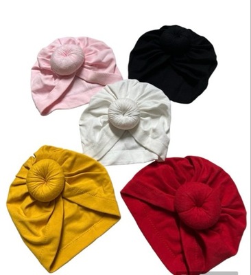 Czapka turban 36-42 cm dla dziewczynki