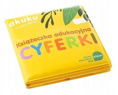 Akuku Książeczka Edukacyjna Piszczek Cyferki