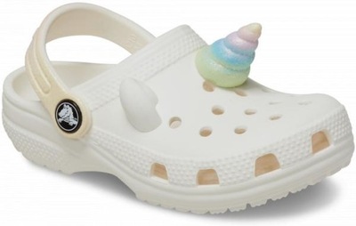 Dziecięce Buty Klapki Chodaki Crocs Classic Iam Rainbow Unicorn Clog 27-28