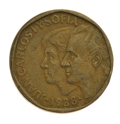 [M0972] Hiszpania 500 pesetas 1988