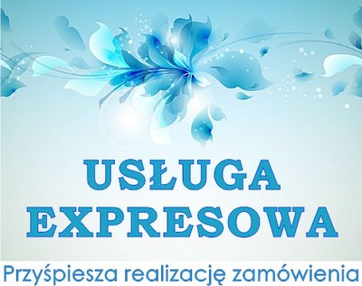 Przyśpiesza realizację zamówienia USŁUGA EXPRESS