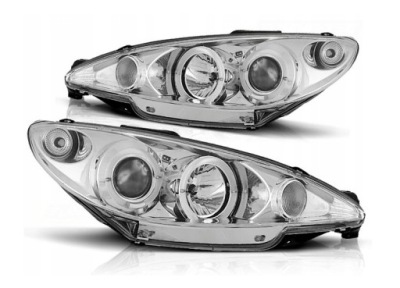 Фары фары led peugeot 206 98-02 год фото №1