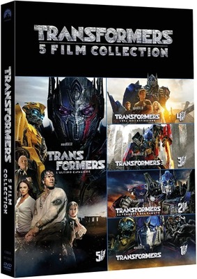 TRANSFORMERS 1-5 KOLEKCJA BLU-RAY + BONUS PL