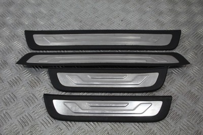 Накладки накладки пороговые kia sorento ii 2 lift фото №1