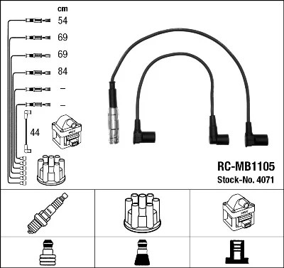 NGK 4071 DRIVING GEAR HEATING NGK 4071  