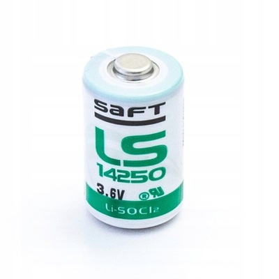 Bateria litowa Saft LS14250 LS 14250 3,6V 1/2AA