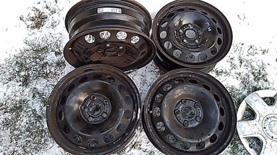 LLANTAS ACERO 4SZT.16 INTEGROS ET 48 VW ,SEAT ,SKODA  