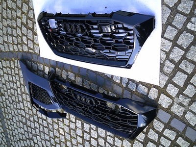 Audi rsq8 rs q8 перед бампер передний решётка радиатора ew. карбон фото №1