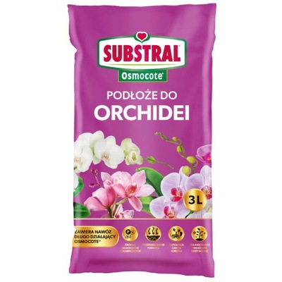 Substral Podłoże Ziemia do storczyków Orchidei 3l