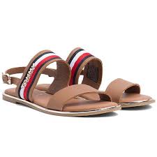 TOMMY HILFIGER SANDAŁKI SKÓRA SANDAŁY FW0FW04049-929 r.37