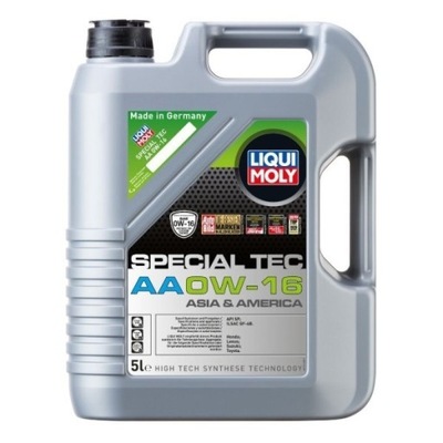 МАСЛО LIQUI MOLY 0W16 5L SPECIAL TOP TEC AA SP GF 6B LM21328