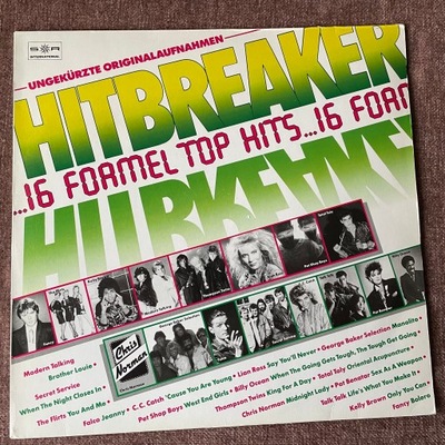 Hitbreaker - 16 Formel Top Hits LP GER NM-