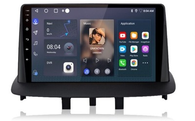 RADIO DE AUTOMÓVIL 2 DIN ANDROID NAVEGACIÓN WIFI RENAULT MEGANE 3 2008-2014  