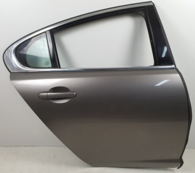 Дверь правый задняя задние стекло jaguar xf x250 lmo фото №1